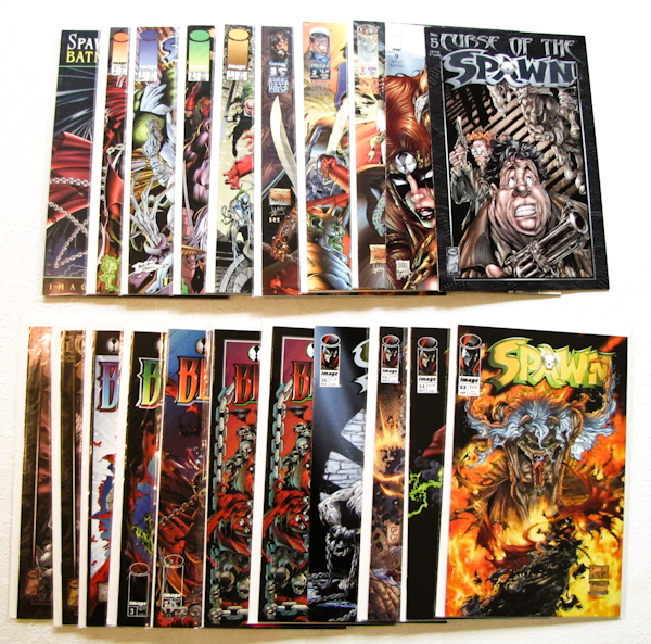 lot 243 image: Image comics, Spawn, 21 issues