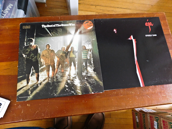 lot 182 image: Collection of vintage rock albums