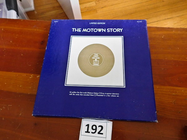 lot 192 image: Limited Edition The Motown Story boxed set 5 Albums