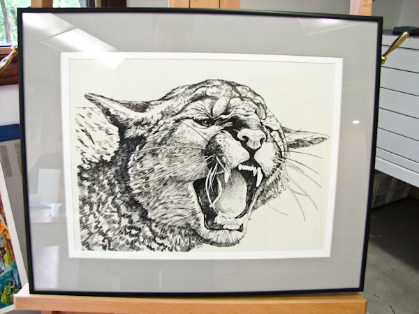 lot 42 image: signed original artwork John Keely