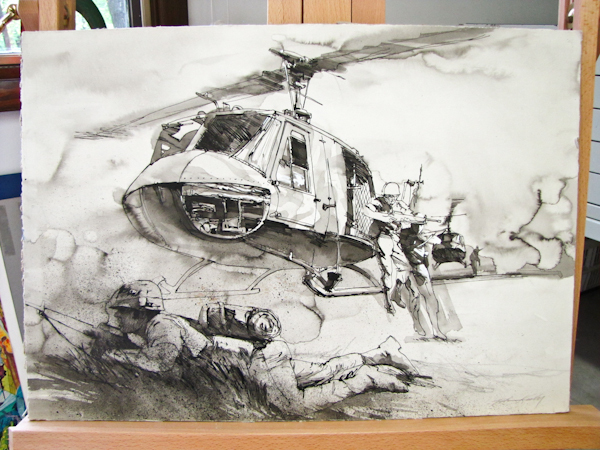 lot 43 image: signed original artwork John Keely