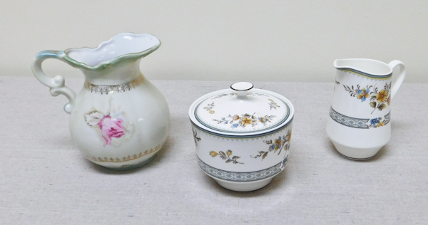 lot 55 image: Bone china Mikasa, crystal, and more