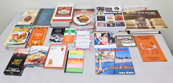 lot 59 image: books several titles and topics