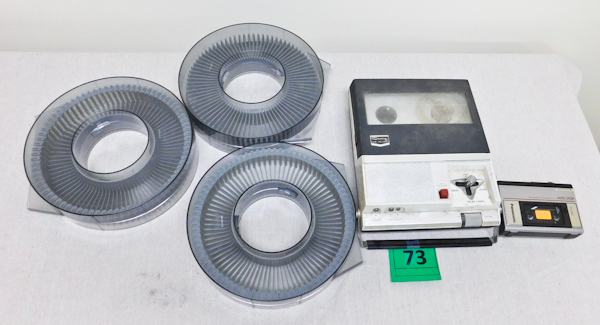 lot 73 image: Tape playersrecorders, Record player & more