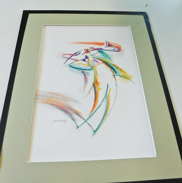 lot 121 image: signed original artwork John Keely