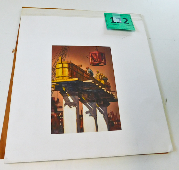 lot 122 image: signed original artwork John Keely