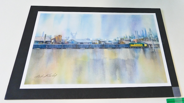 lot 123 image: signed print  John Keely