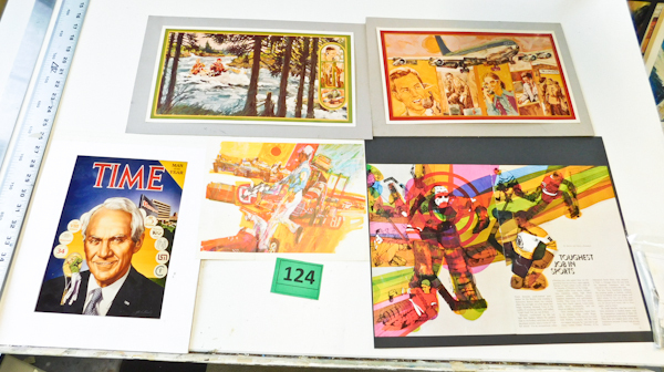 lot 124 image: signed print  John Keely