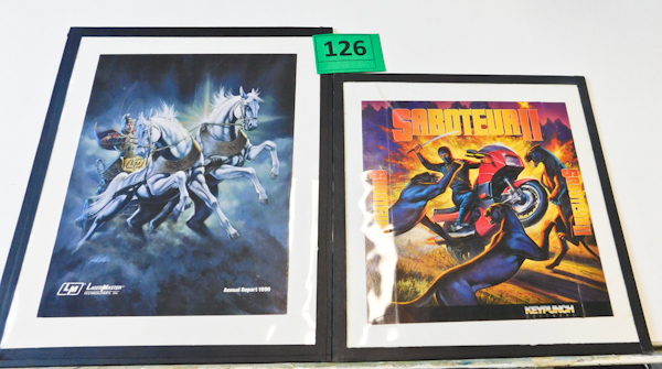 lot 126 image: signed print  John Keely