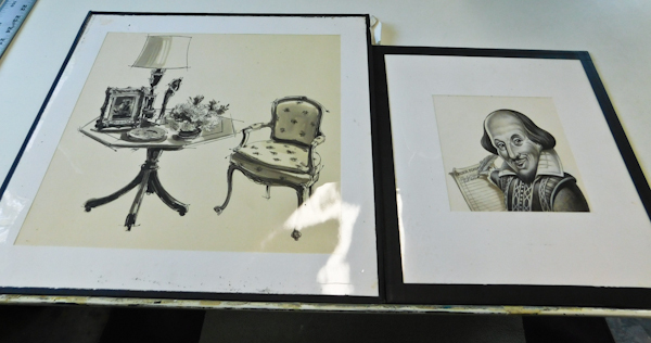 lot 136 image: signed original artwork John Keely