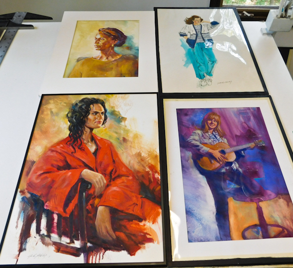 lot 137 image: signed original artwork John Keely