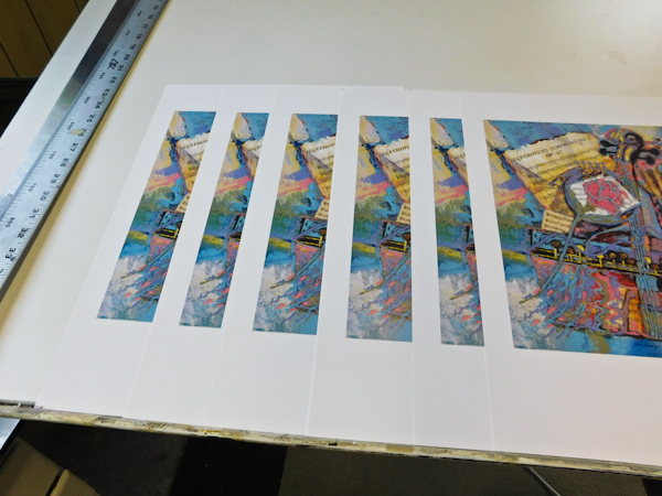 lot 150 image: 10 prints of Beethovens Fifth signed