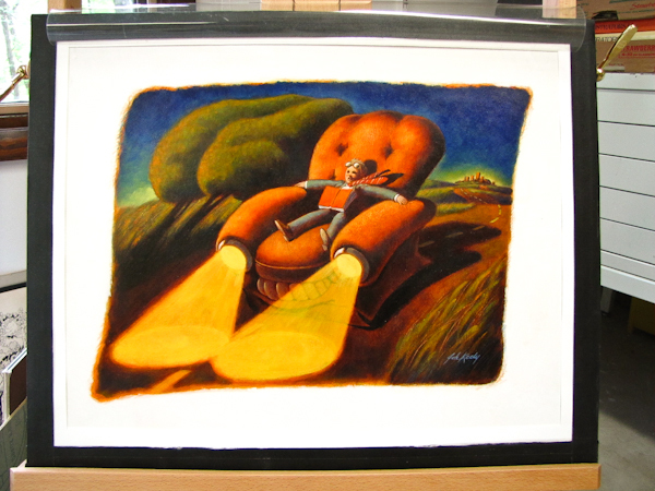 lot 102 image: signed original artwork John Keely