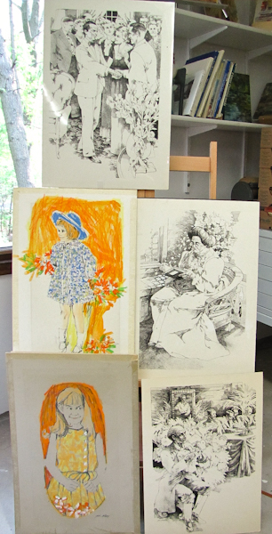 lot 145 image: signed original artwork John Keely