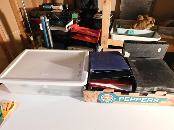 lot 179 image: office supplies