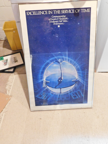 lot 186 image: futuristic advertising poster