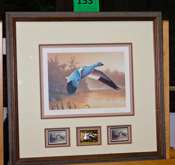 lot 153 image: Daniel Smith Signed Federal Snow Goose Stamp