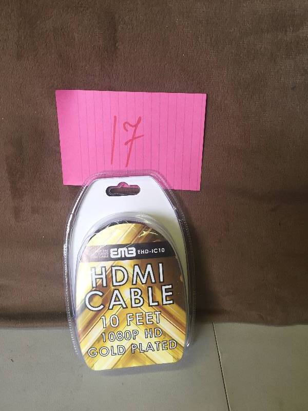 10 Ft HDMI Cable NEW