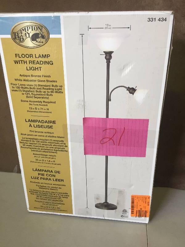 Floor Lamp with Reading Light NEW
