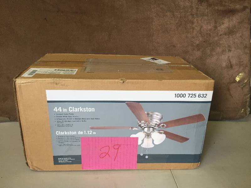 44 in Clarkston Ceiling Fan NEW
