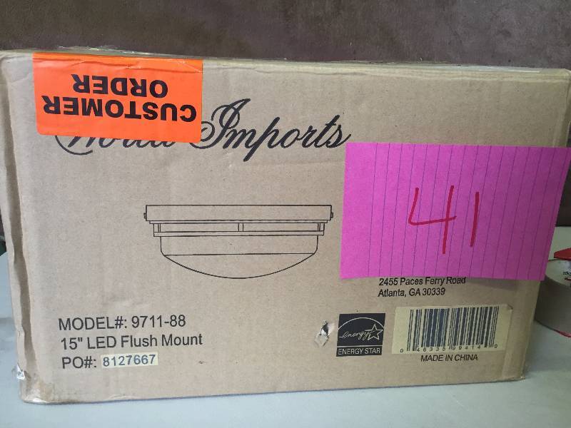 World Imports Model 9711-88 15 LED Flush Mount NEW