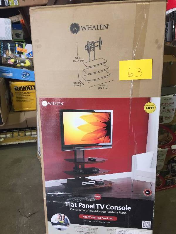 Whalen Flat Panel TV Console NEW