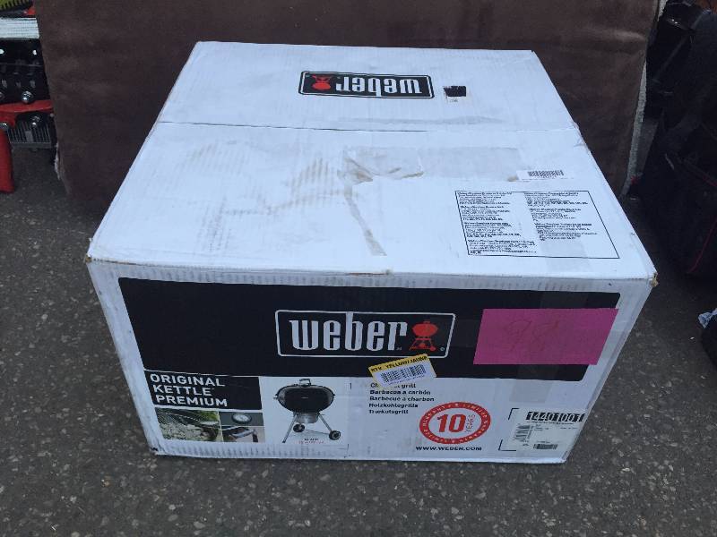 Weber Kettle Premium Grill NEW