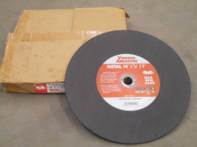 lot 18 image: (10) New Virginia Abrasives 14x18...
