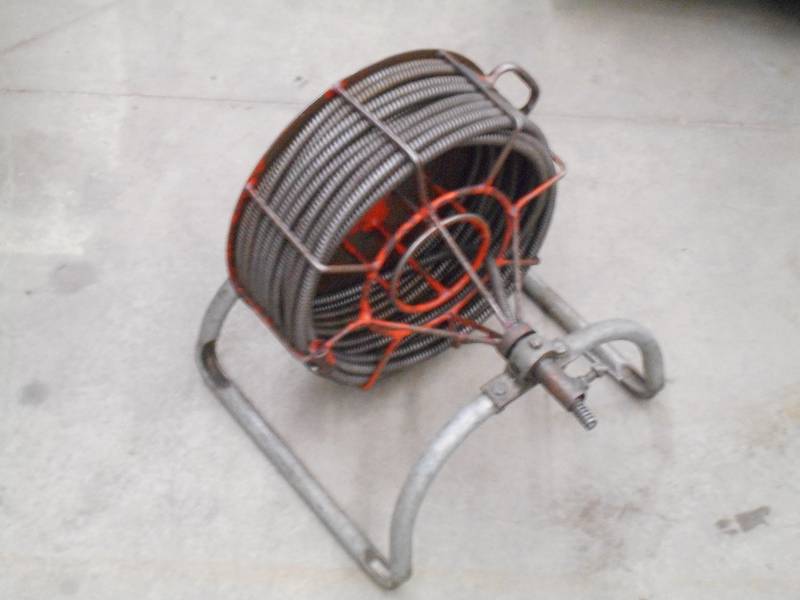 lot 36 image: Commercial 50ft Sewer Snake With St...