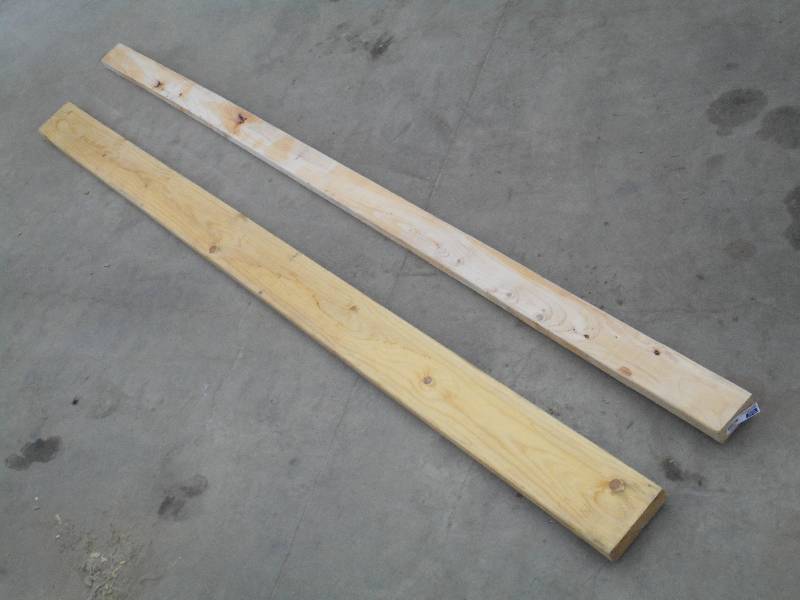 lot 61 image: Lot Of (5) 2x4x8ft Studs & (20) 2...