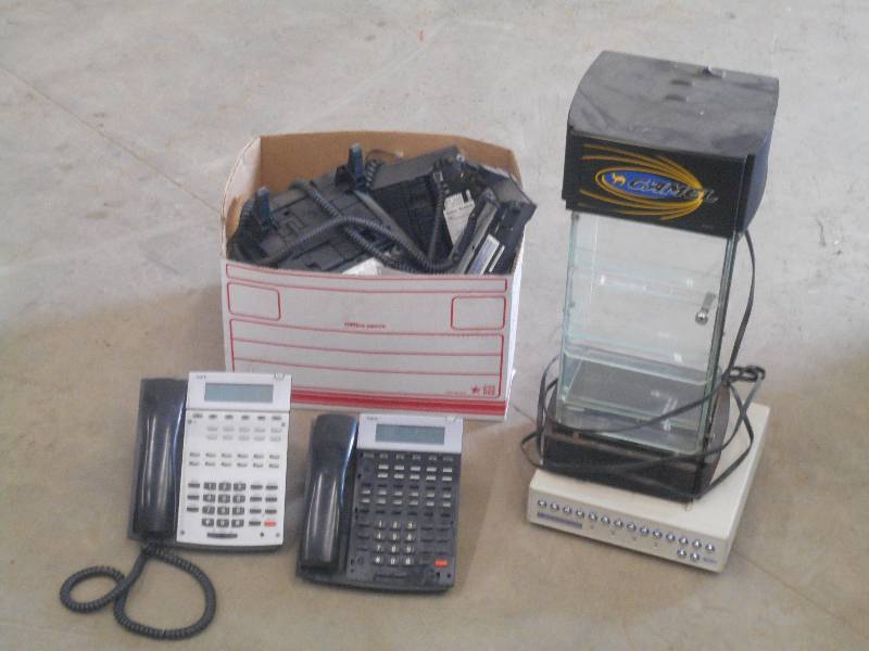 lot 68 image: Lot Of (1) Box Of Phone Sets & (1)...