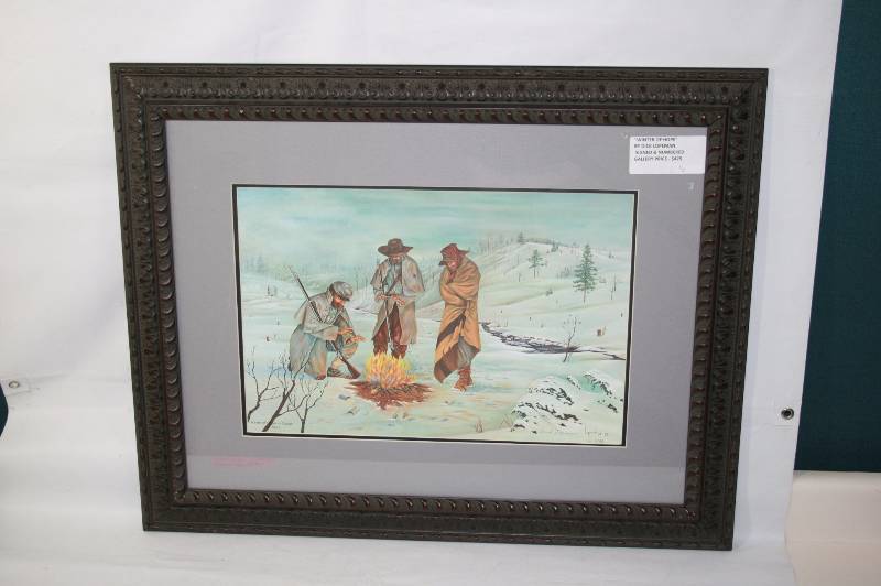Frame Print- Winter of Hope Dick Lopeman