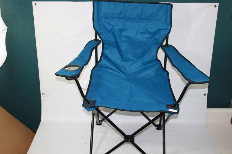 Blue Travel Camp Chair