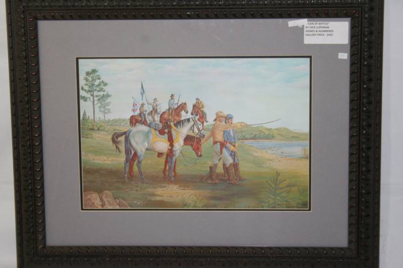 Framed Print - Plan of Battle