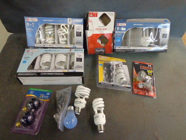 lot 56 image: Efficient Light Bulbs