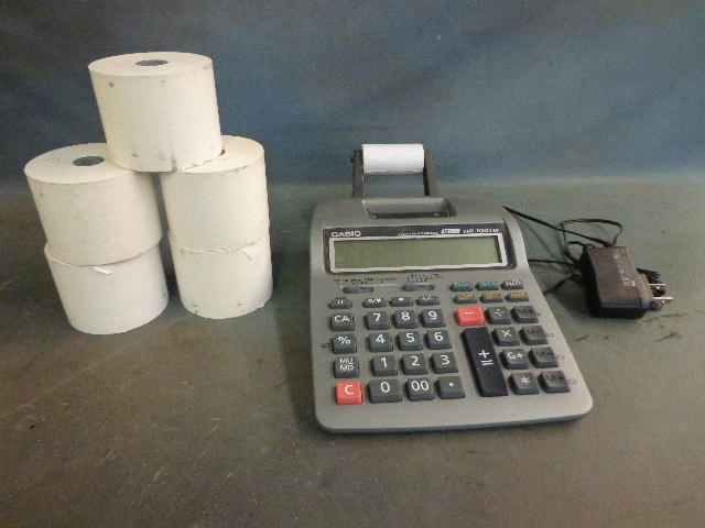lot 57 image: Casio Calculator Tax Exchange 12