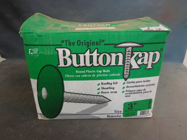 lot 62 image: Box Of Button Kap Nails