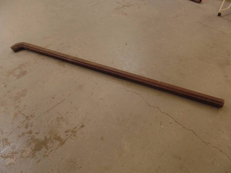 lot 504 image: Copper Drain Spout