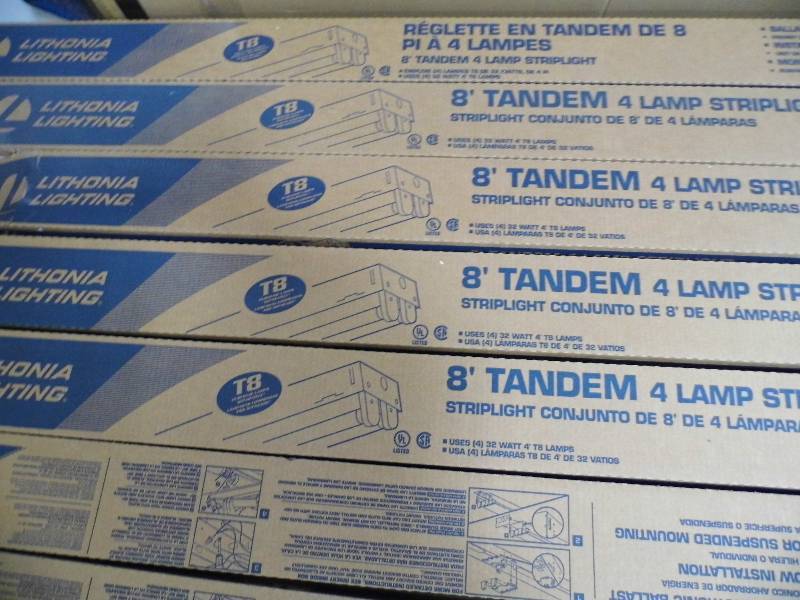 Lot of 16 - 8 Tandem Lights