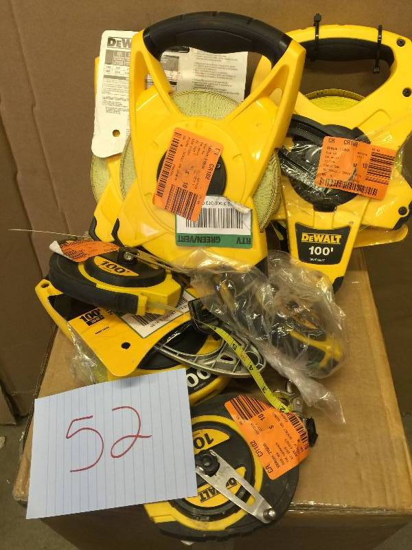 lot 52 image: Dewalt Misc tool for repair o parts