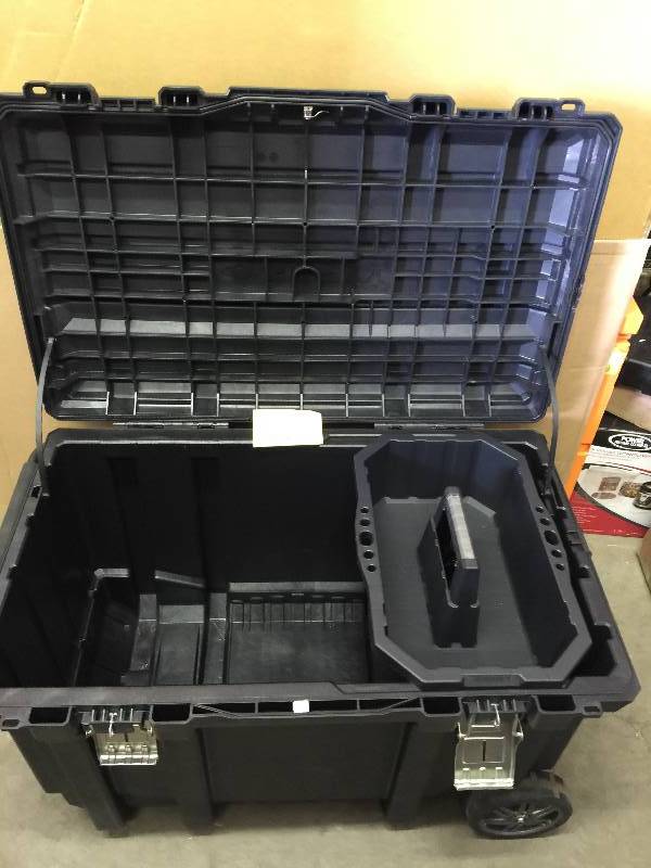 lot 16 image: Husky 37 in. Mobile Job Box in like new condition