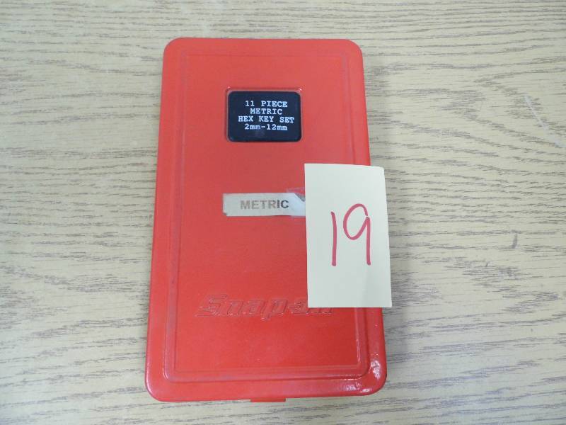 Snap On Metric Hex Key Set