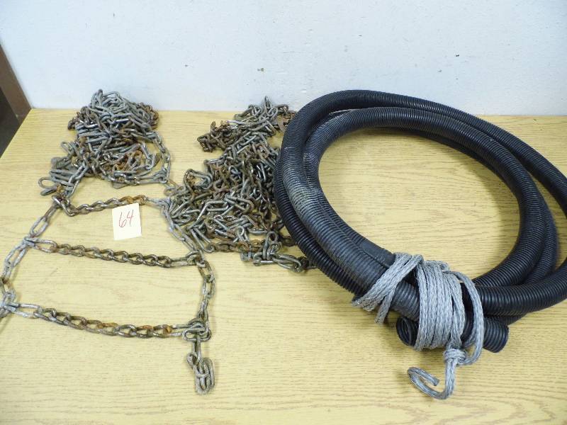 Tire Chains w Sump Hose