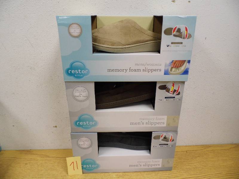 3 Pair Restor Slippers