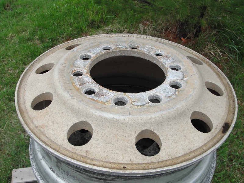 Four used Aluminum 24.3 Wheels