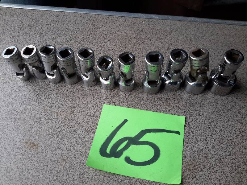 SNAPON, Metric, 6pt, 38 drive flex sockets