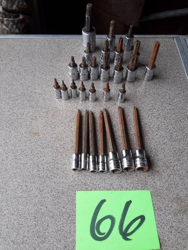 SNAPON, Metric, Torq Sockets..