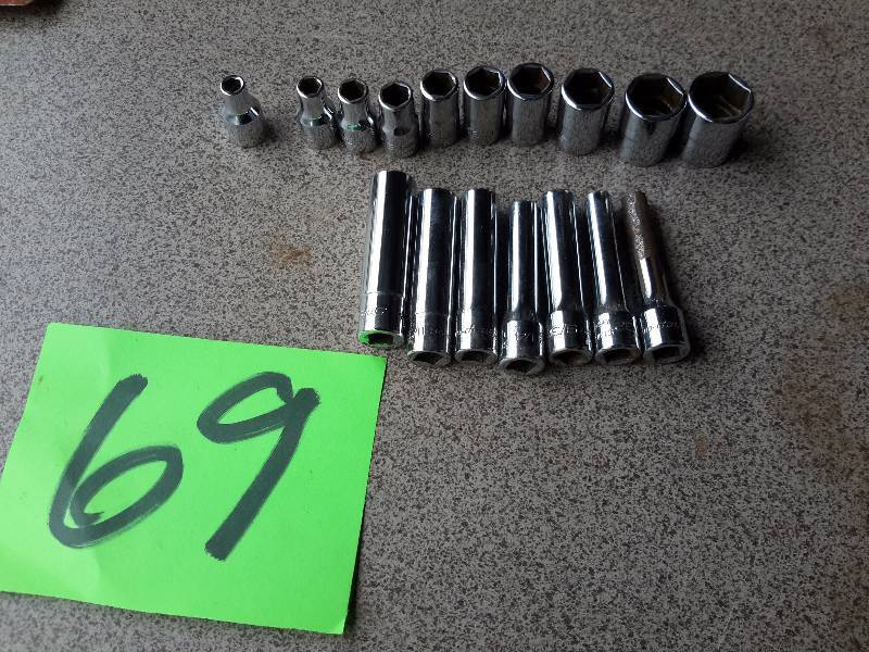 SNAPON, 14in Drive, Shallow and Deep, 6pt standard sockets