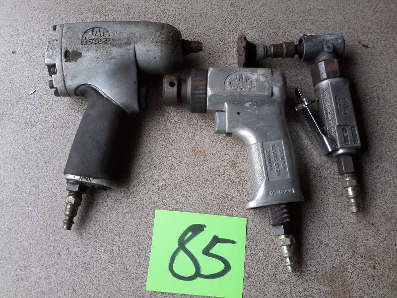 3 MAC Air Tools.. 38 in Drive impact MAC AirGrinder Mac 90 deg Grinder