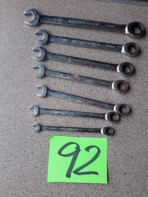 GEARWRENCH, ratcheting wrenches, METRIC